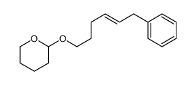 2-(6-phenylhex-4-enoxy)oxane Structure