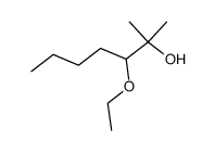 3-ethoxy-2-methyl-heptan-2-ol Structure