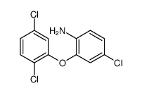 4-chloro-2-(2,5-dichlorophenoxy)aniline Structure