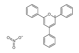 2,4,6-Triphenylpyrylium nitrate结构式