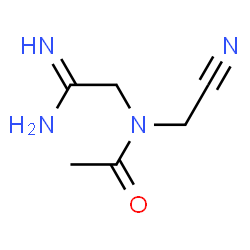 Acetamide, N-(2-amino-2-iminoethyl)-N-(cyanomethyl)- (9CI) Structure