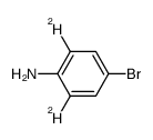 3,5-dideuterio-4-bromoaniline Structure