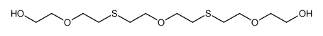 3,9,15-trioxa-6,12-dithiaheptadecane-1,17-diol结构式