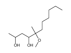 5-methoxy-5-methylundecane-2,4-diol结构式