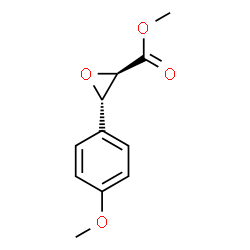 Methyl (2R,3S)-3-(4-methoxyphenyl)-2-oxiranecarboxylate结构式