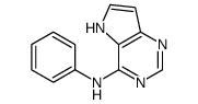 5H-Pyrrolo(3,2-d)pyrimidin-4-amine, N-phenyl- picture