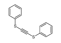 2-phenylsulfanylethynylsulfanylbenzene结构式