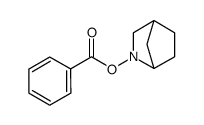 2-(Benzoyloxy)-2-azabicyclo(2.2.1)heptan结构式