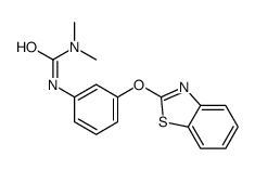 3-[3-(1,3-benzothiazol-2-yloxy)phenyl]-1,1-dimethylurea Structure