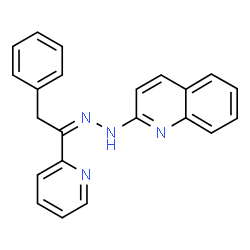 benzyl 2-pyridylketone 2-quinolylhydrazone结构式