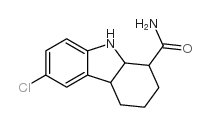 6-chloro-2,3,4,4a,9,9a-hexahydro-1h-carbazole-1-carboxamide structure