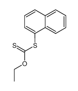 ethyl 1-naphthyl xanthate结构式