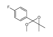 2-(4-fluorophenyl)-2-methoxy-3,3-dimethyloxirane Structure