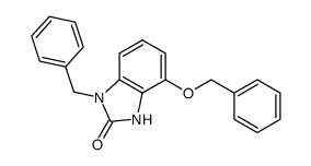 1-benzyl-4-benzyloxy-1,3-dihydro-benzoimidazol-2-one Structure