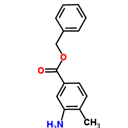 benzyl 3-amino-4-methylbenzoate结构式