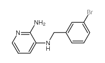 N3-(3-Bromobenzyl)pyridine-2,3-diamine Structure