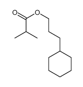 3-cyclohexylpropyl isobutyrate结构式