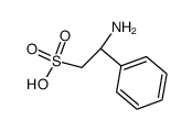 2-amino-2-phenylethanesulfonic acid Structure