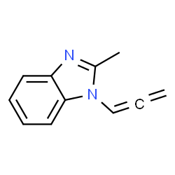 1H-Benzimidazole,2-methyl-1-(1,2-propadienyl)-(9CI) Structure