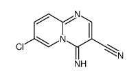 3-Cyano-4-imino-7-chloro-4H-pyrido[1,2-a]-pyrimidine structure