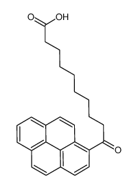 10-1-PYRENE-10-KETODECANOIC ACID结构式