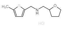 (5-Methyl-thiophen-2-ylmethyl)-(tetrahydro-furan-2-ylmethyl)-amine hydrochloride结构式