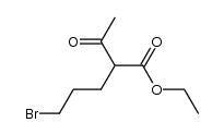 ethyl(3-bromopropyl)acetoacetate Structure