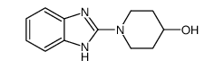 1-(1H-benzimidazol-2-yl)piperidin-4-ol结构式