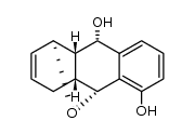 (+/-)-(4ar,9ac)-1,4,4a,9,9a,10-hexahydro-1t,10t-epoxido-anthracene-5,9t-diol结构式