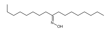 N-heptadecan-9-ylidenehydroxylamine Structure