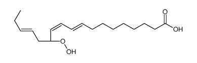 (13R)-13-hydroperoxyoctadeca-9,11,15-trienoic acid Structure