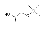 (S)-1-Trimethylsilanyloxy-propan-2-ol结构式