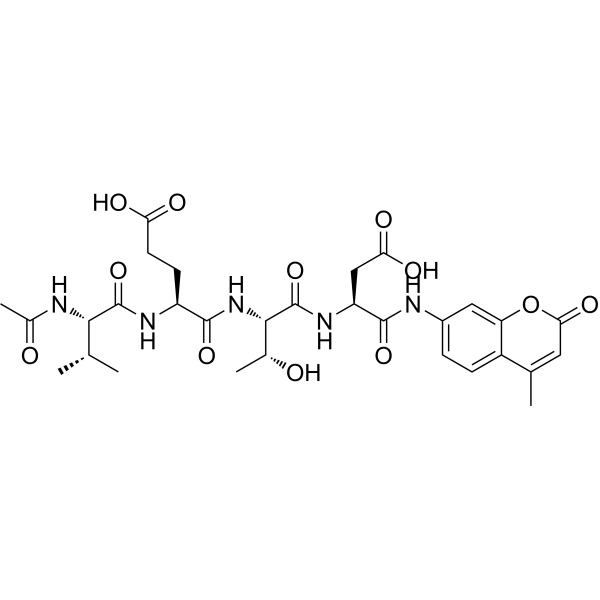 Ac-VETD-AMC Structure