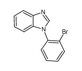 1-(2-bromophenyl)-1H-benzo[d]imidazole结构式