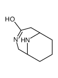 (1R,6S)-4,10-diazabicyclo[4.3.1]decan-3-one Structure