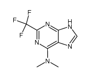 6-(dimethylamino)-2-(trifluoromethyl)-9H-purine Structure