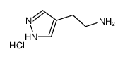 2-(1H-pyrazol-4-yl)ethanamine,hydrochloride结构式