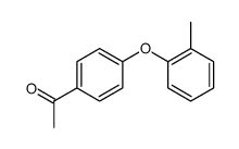 1-(4-(o-tolyloxy)phenyl)ethanone Structure