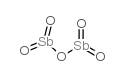 Diantimony pentoxide structure