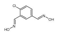 4-Chlor-isophthalaldehyd-dioxim结构式