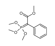 methyl 2-phenyl-2-(trimethoxy-5-phosphanylidene)acetate结构式