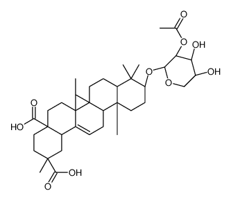 yiyeliangwanoside IV Structure