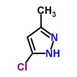 5-氯-3-甲基吡唑结构式