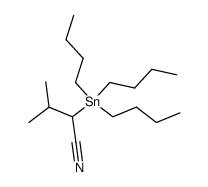 (1-Cyano-2-methylpropyl-(1))-tributylzinn结构式