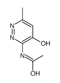 N-(6-methyl-4-oxo-1H-pyridazin-3-yl)acetamide结构式