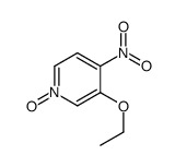 3-Ethoxy-4-nitropyridine N-oxide Structure