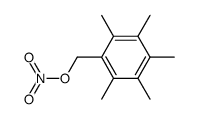 pentamethylbenzyl nitrate Structure