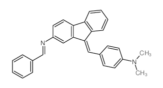 4-[[2-(benzylideneamino)fluoren-9-ylidene]methyl]-N,N-dimethyl-aniline picture