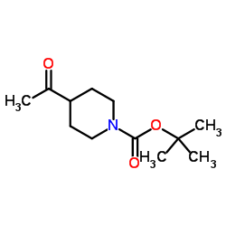 Tert-Butyl 4-Acetylpiperidine-1-Carboxylate Structure