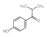 BENZOIC ACID,4-HYDROXY,AMIDE,N,N-DIMETHYL picture